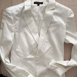 White Express blazer